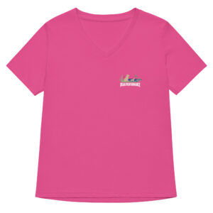 Women’s relaxed v-neck t-shirt - Image 9
