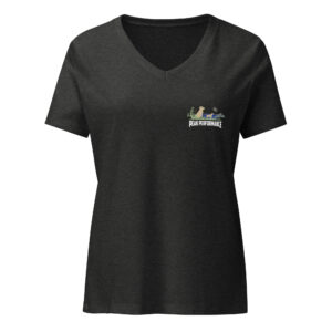Women’s relaxed v-neck t-shirt - Image 6