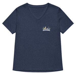 Women’s relaxed v-neck t-shirt - Image 3
