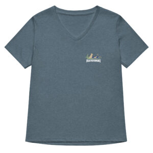 Women’s relaxed v-neck t-shirt - Image 4