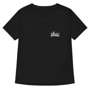 Women’s relaxed v-neck t-shirt - Image 5
