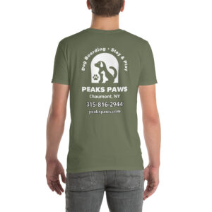 Short-Sleeve Unisex T-shirt Peaks Paws - Image 17