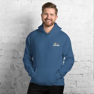 Unisex Hoodie- Yellow lab-Peak Performance logo