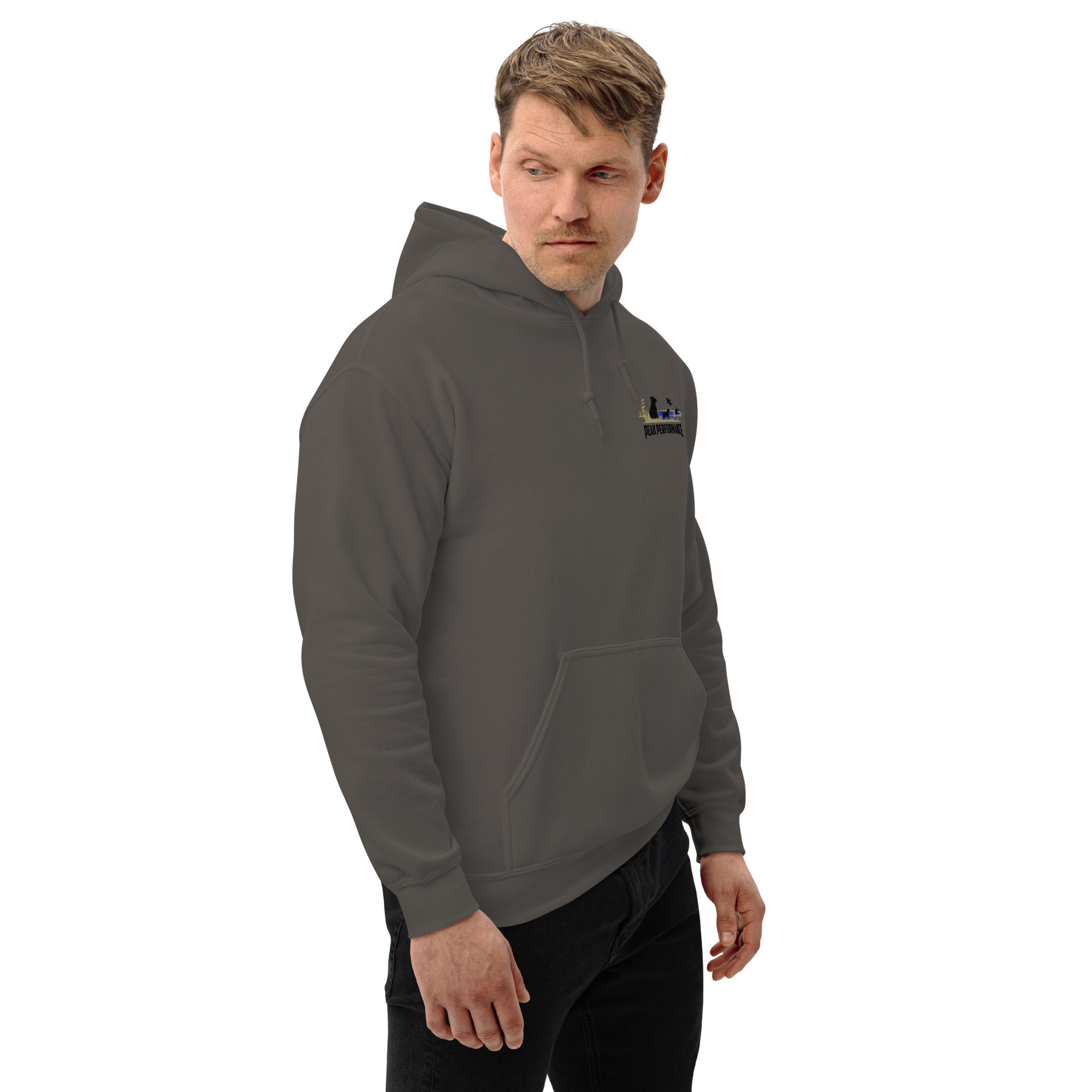 Unisex Hoodie-black lab-Peak Performance logo - Image 23