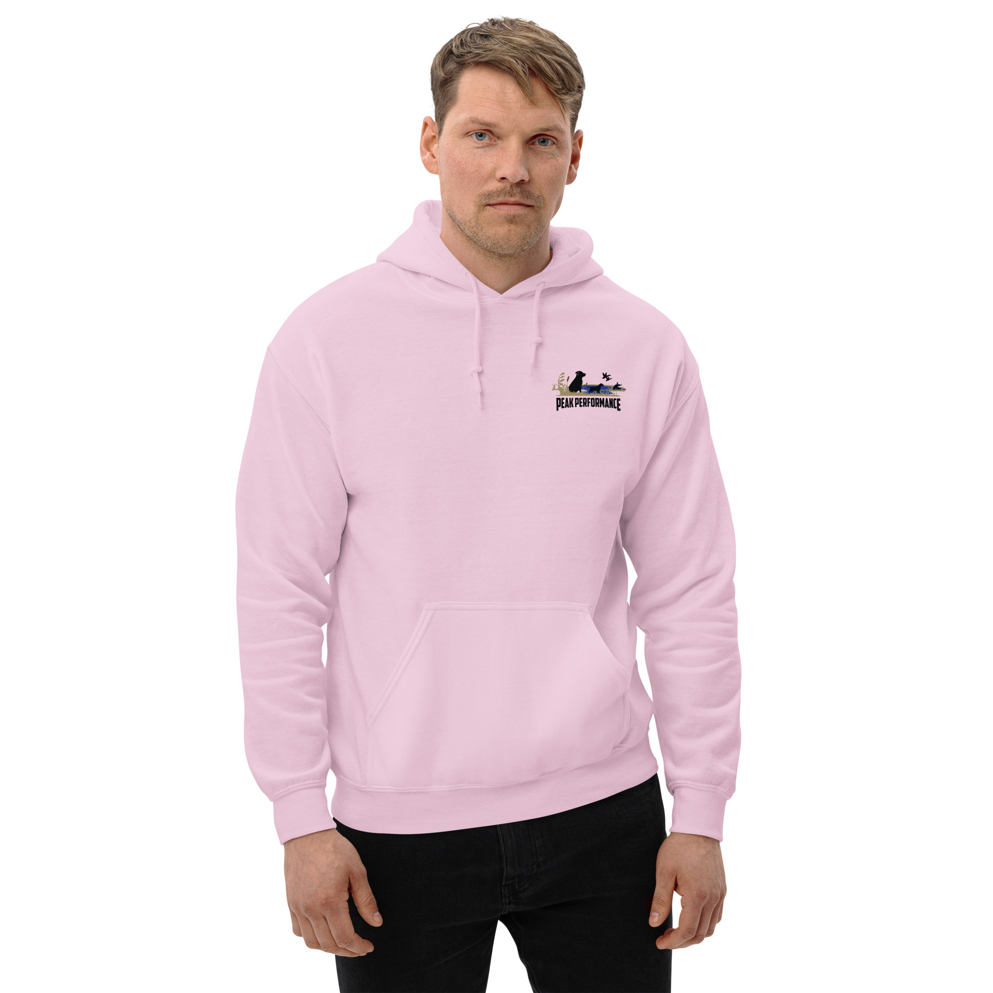 Unisex Hoodie-black lab-Peak Performance logo - Image 39