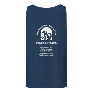 Unisex Tank Peaks Paws Logo