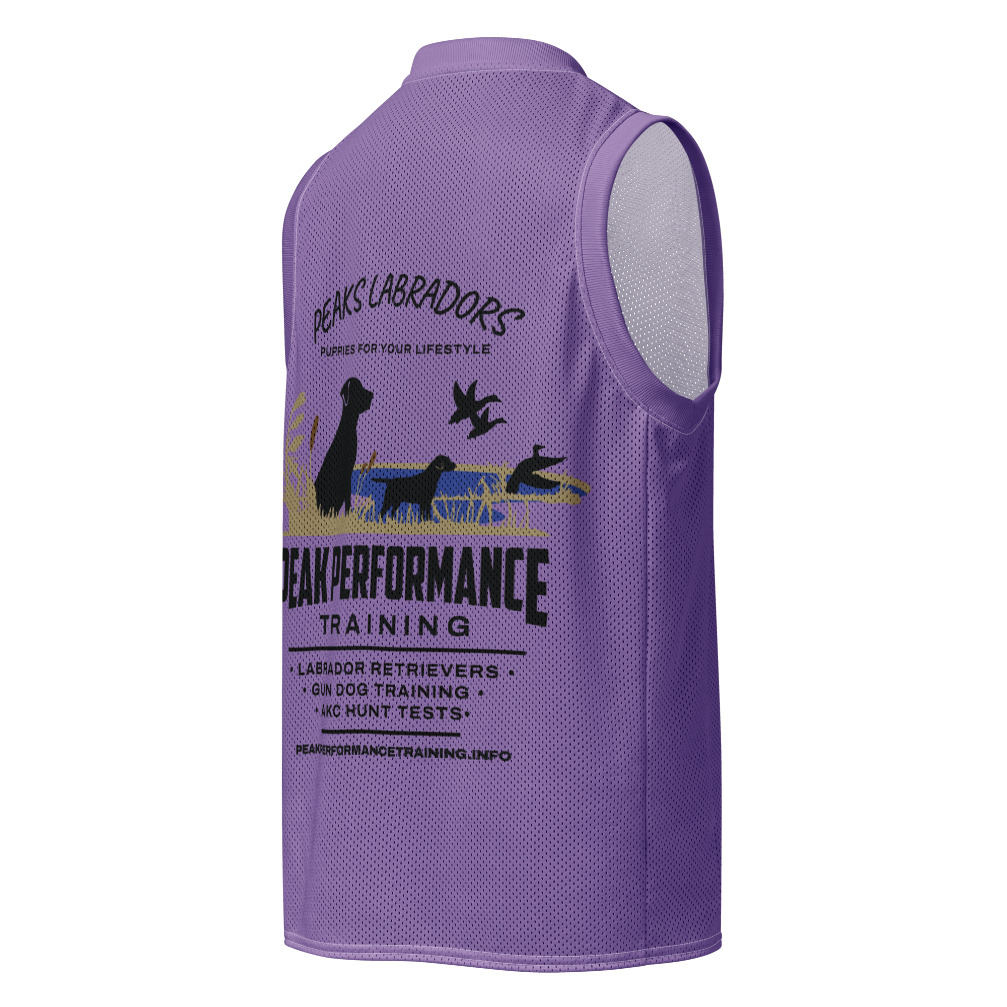 Premium basketball jersey purple (size Medium Jersey is equivalent to Mens XL) - Image 2