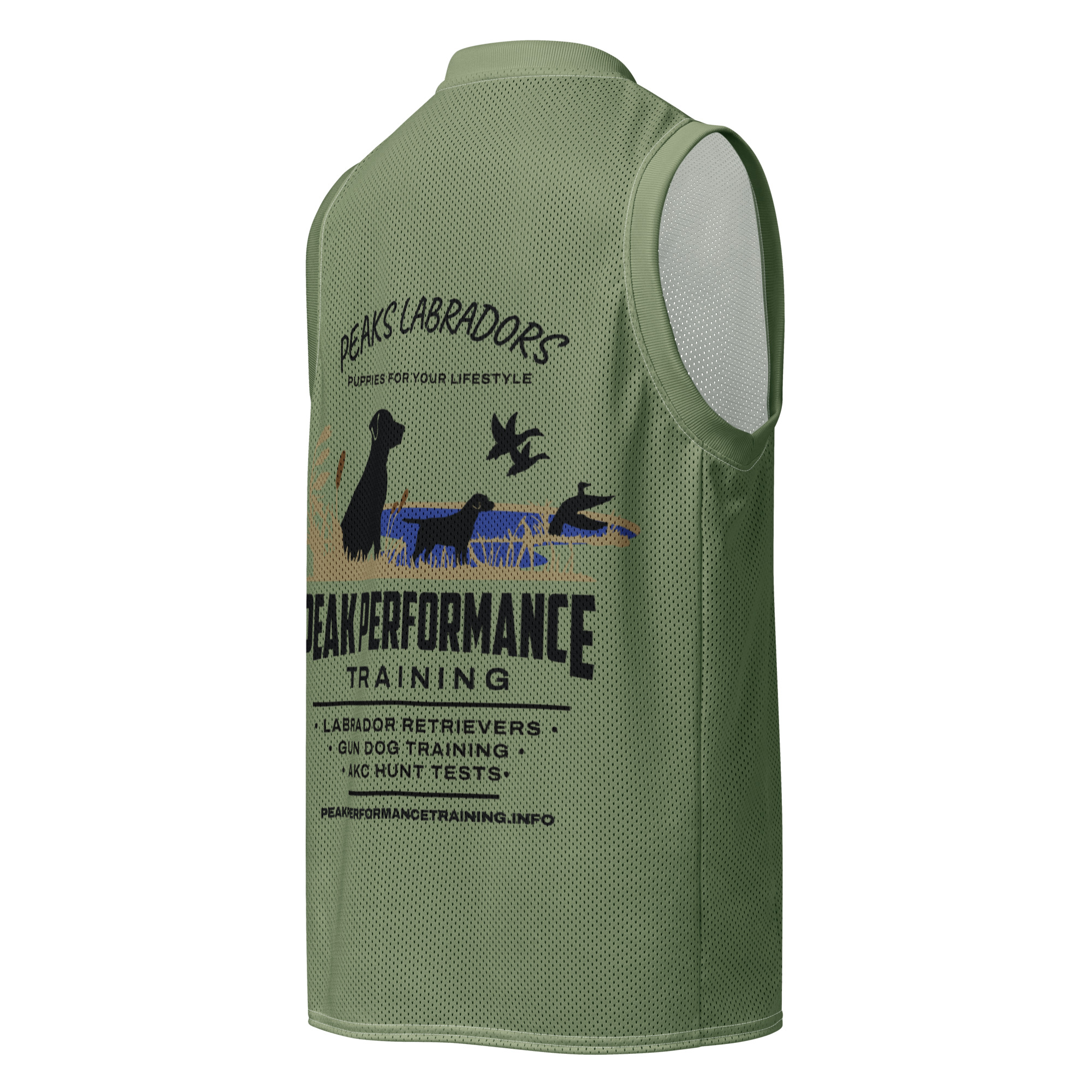 Premium basketball jersey Olive Green (size Medium Jersey is equivalent to Mens XL) - Image 2