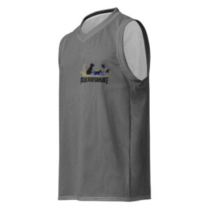 Premium basketball jersey Gray (size Medium Jersey is equivalent to Mens XL)