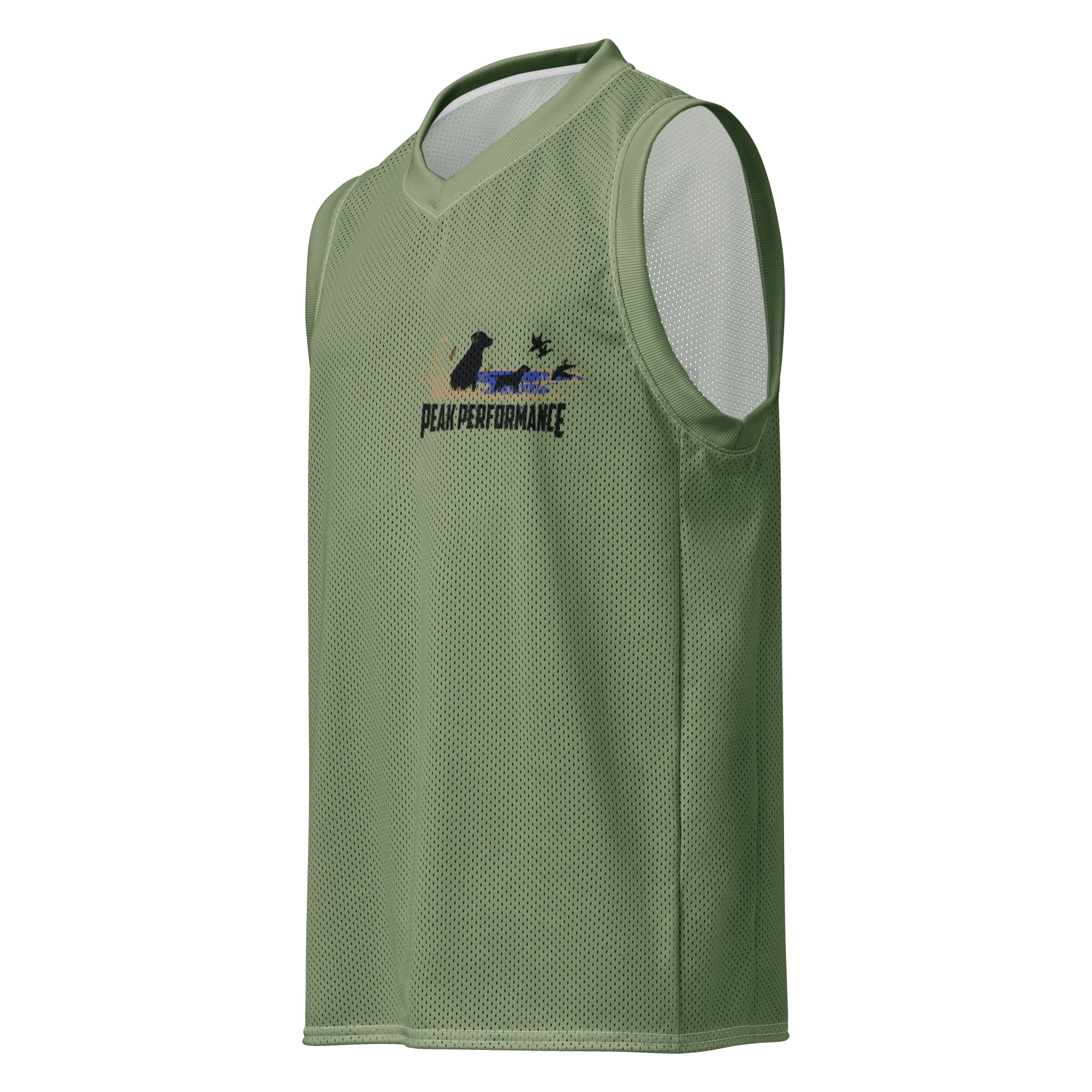 Premium basketball jersey Olive Green (size Medium Jersey is equivalent to Mens XL)